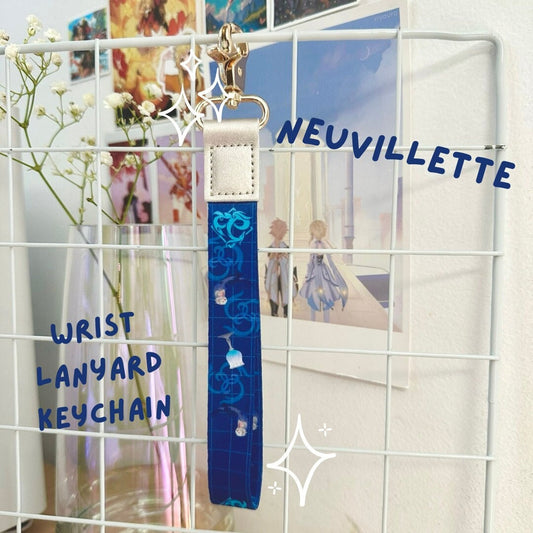 Neuvillette Wrist Lanyard Keychain