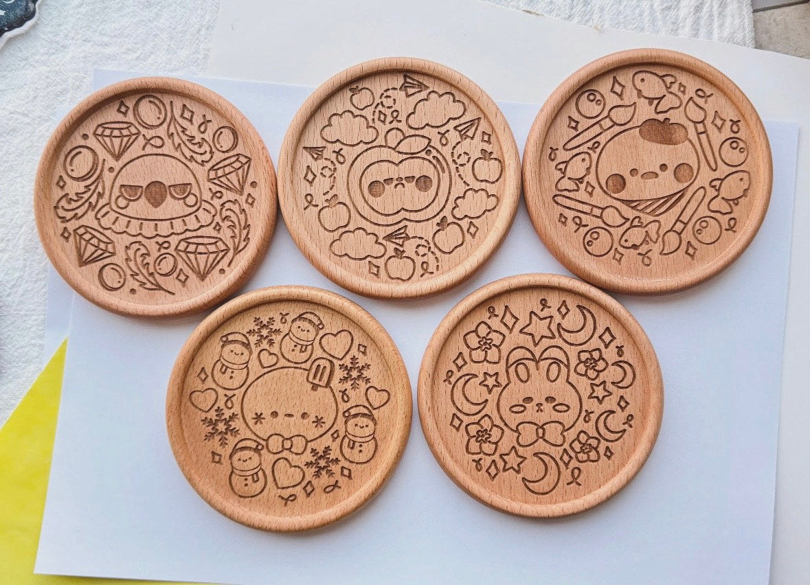 Zayne Wooden Coaster