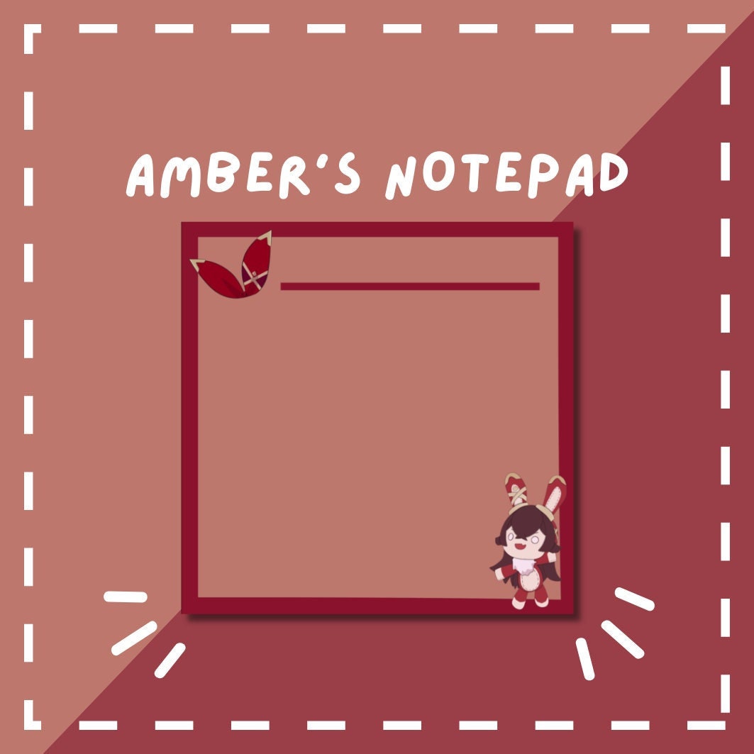 Amber Notepad