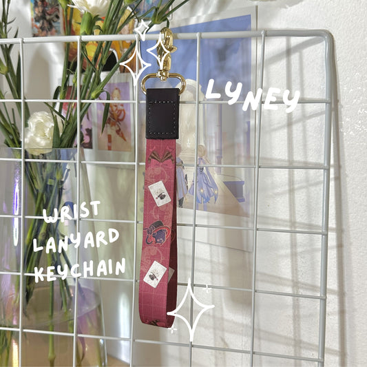 Lyney Wrist Lanyard Keychain