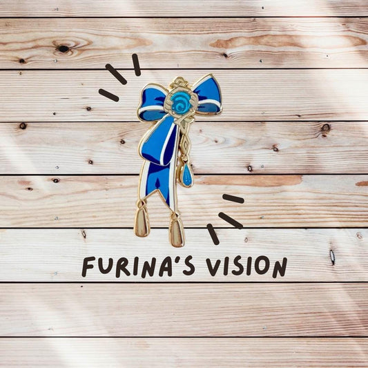 Furina's Vision Bow Enamel Pin