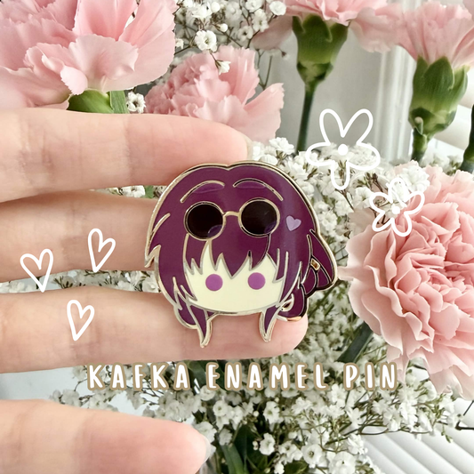 Kafka Enamel Pin