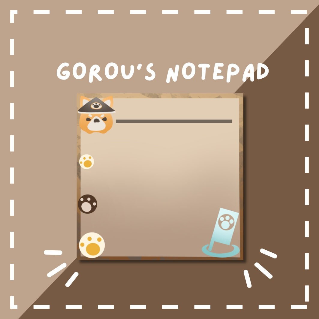 Gorou Notepad