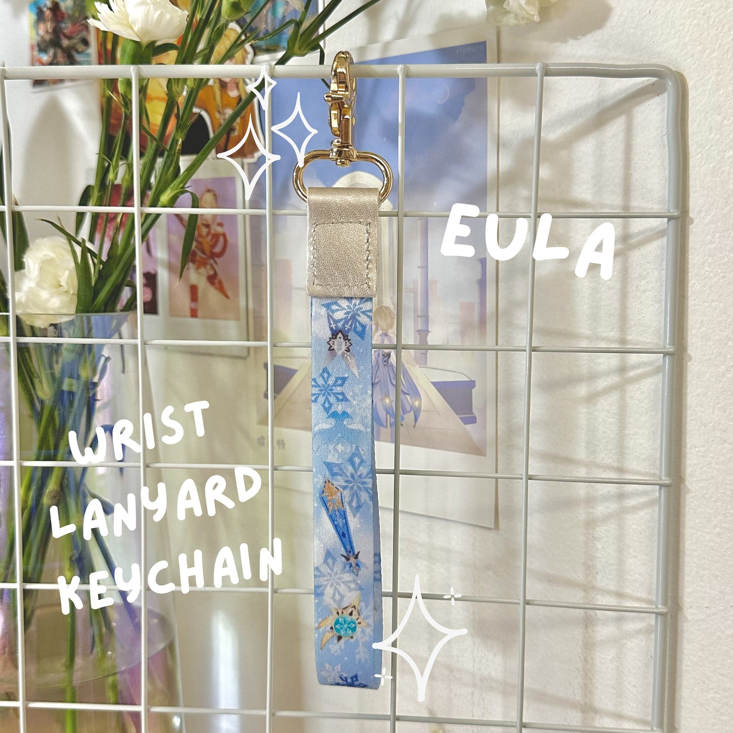Eula Wrist Lanyard Keychain
