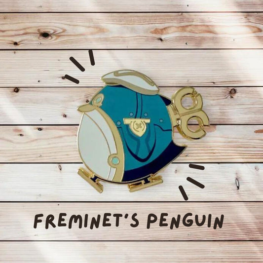 Freminet Penguin Pers Enamel Pin