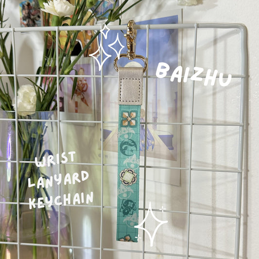 Baizhu Wrist Lanyard Keychain