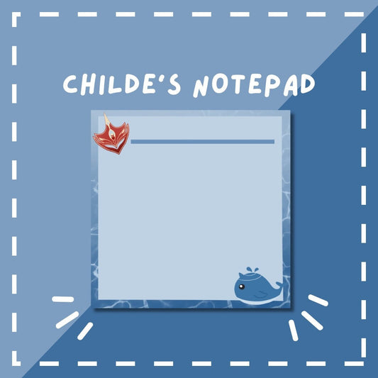 Childe Tartaglia Notepad