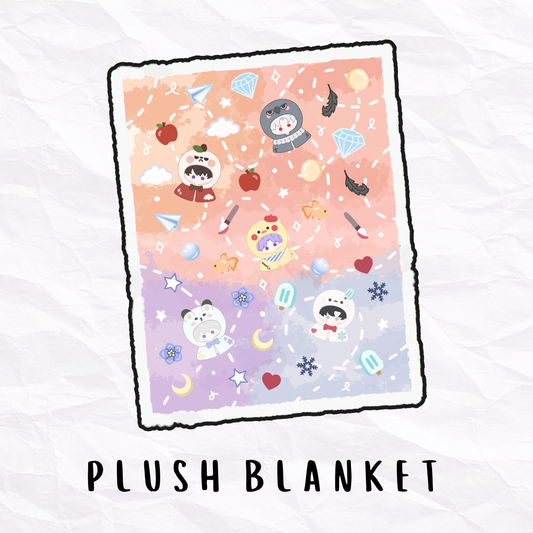 Love and Deepspace Plush Blanket - PREORDER