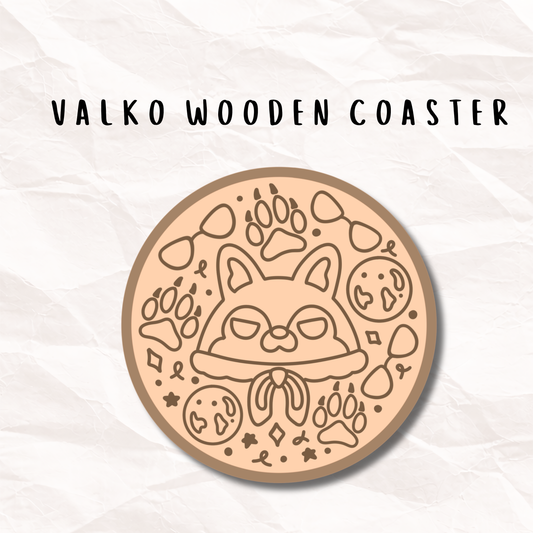 Valko Wooden Coaster