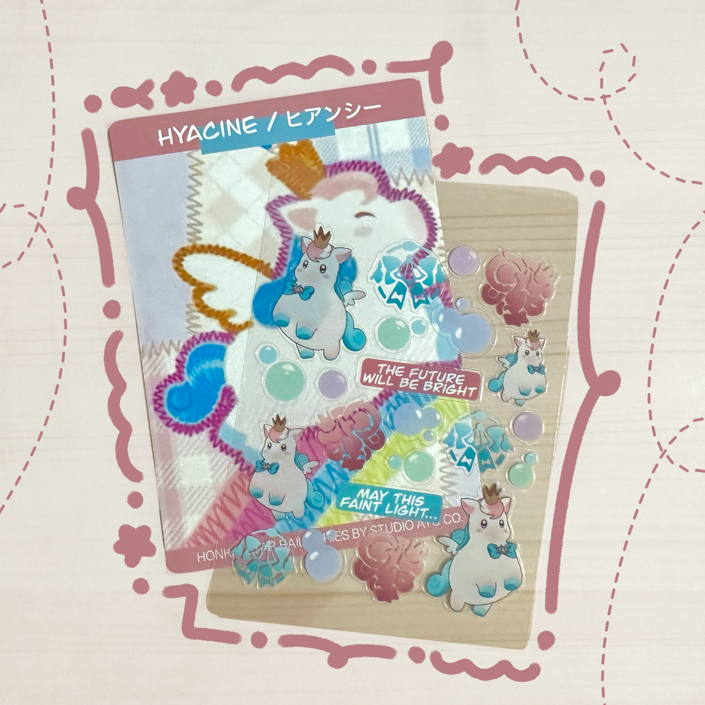 Hyacine Waterproof Sticker Sheet
