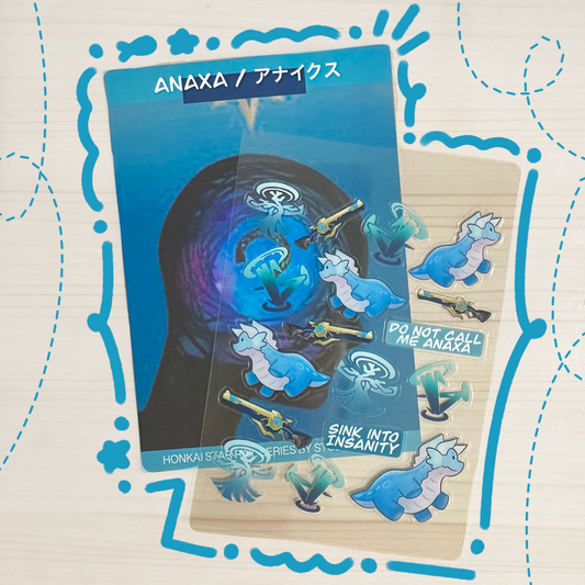 Anaxa Waterproof Sticker Sheet