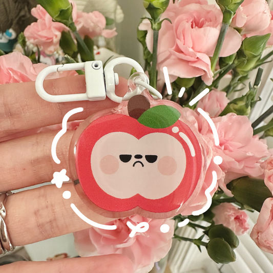 Caleb Mascot Epoxy Keychain Charm