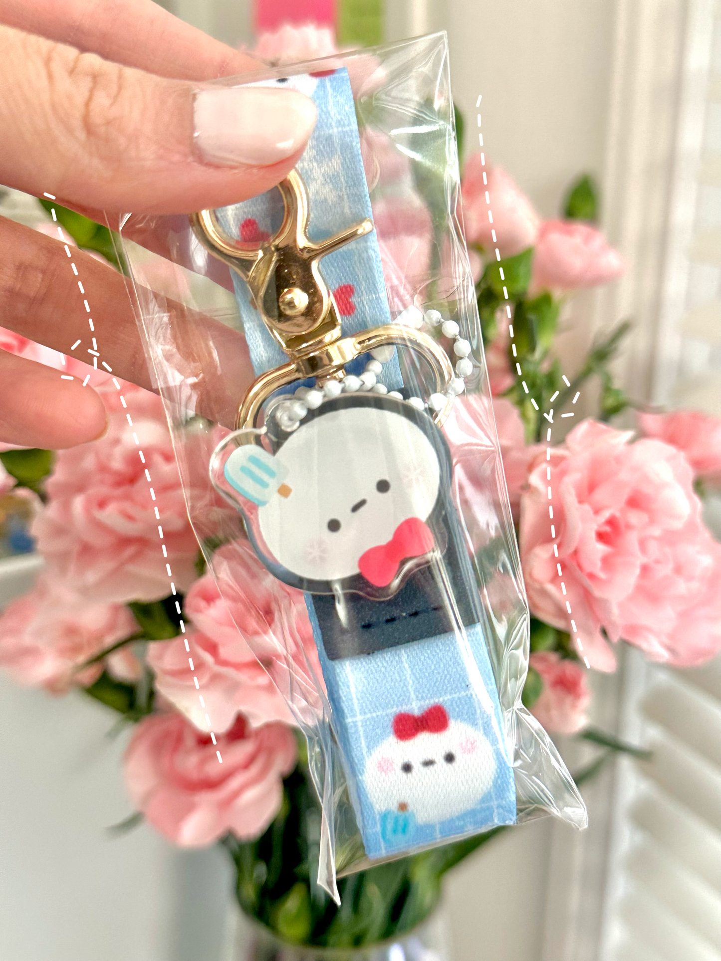 Love & Deepspace Lanyard Keychain w/ Mascot Epoxy Charm