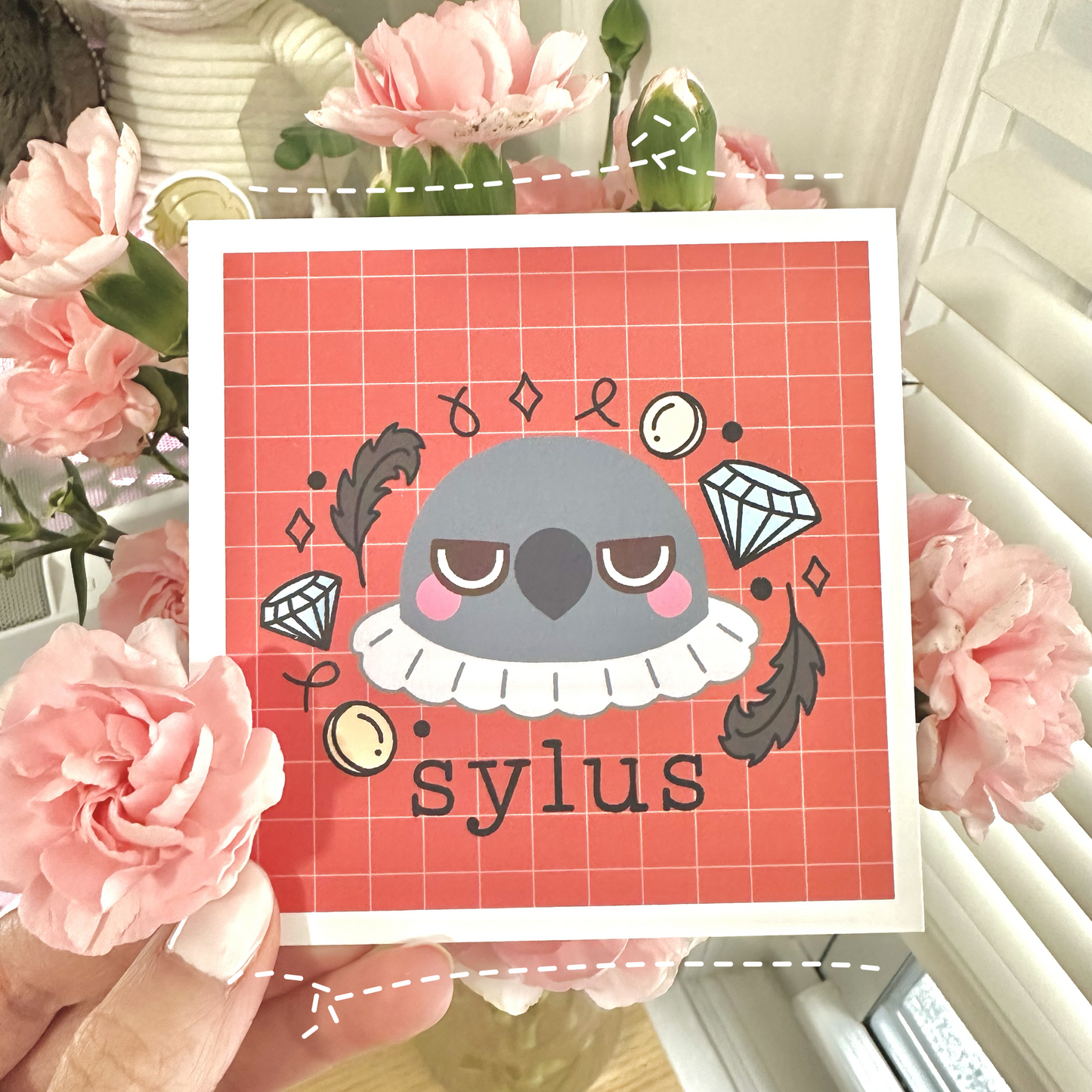 Sylus Mascot Print