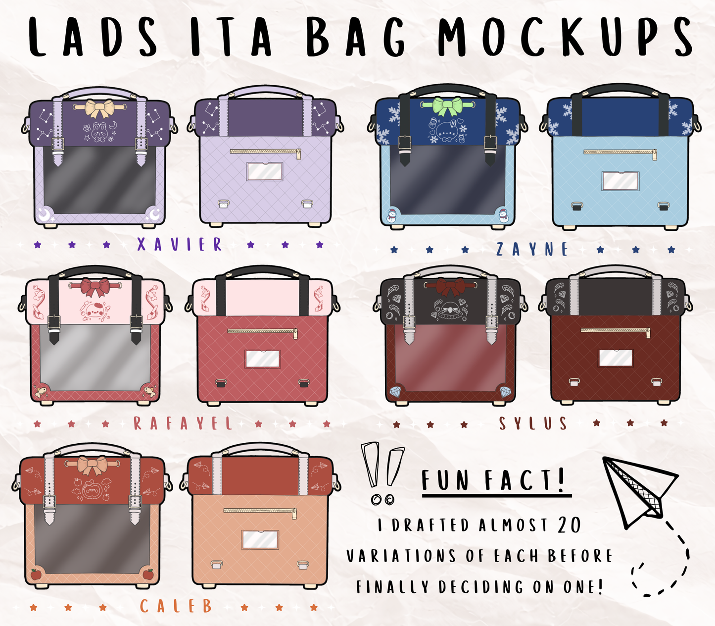 Caleb ITA Bag - PREORDER