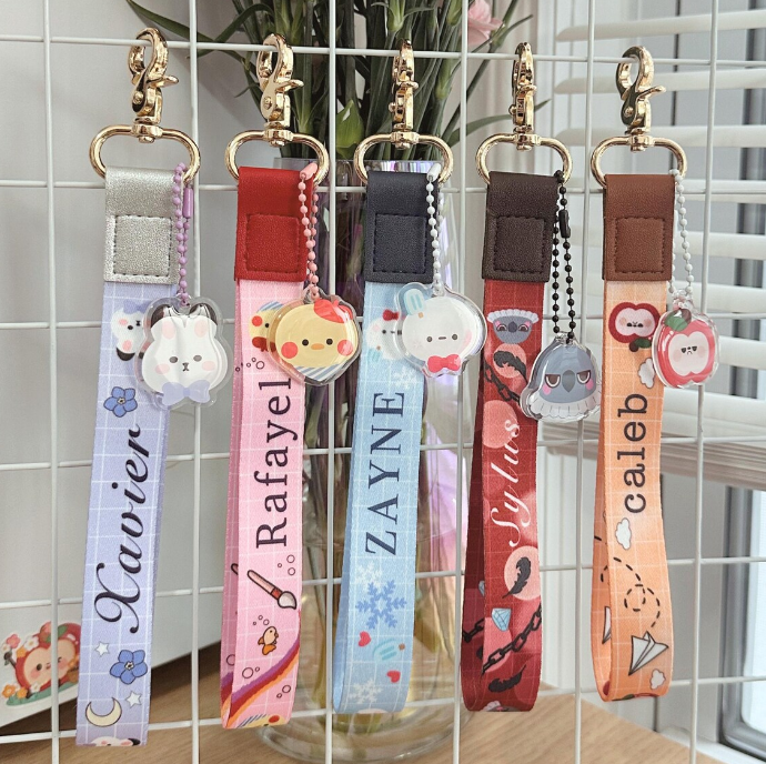 Love & Deepspace Lanyard Keychain w/ Mascot Epoxy Charm