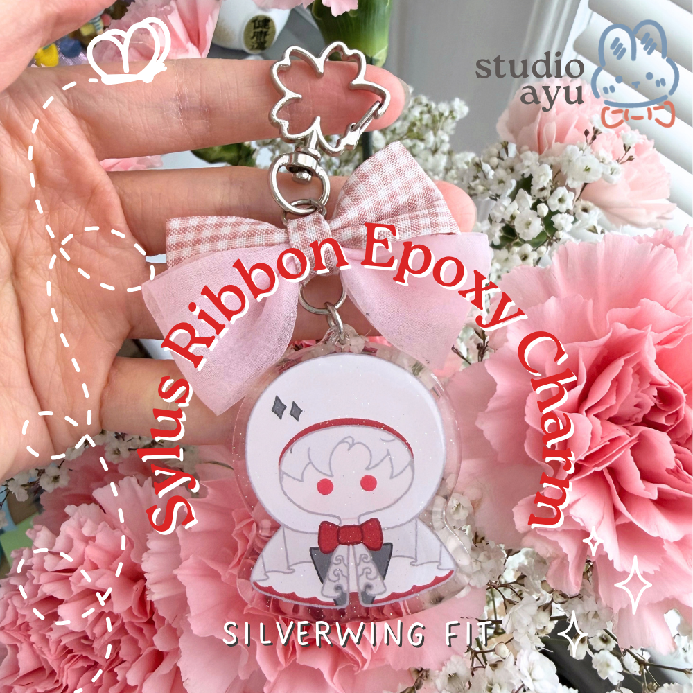 Sylus Ribbon Epoxy Charm - Silverwing Fit