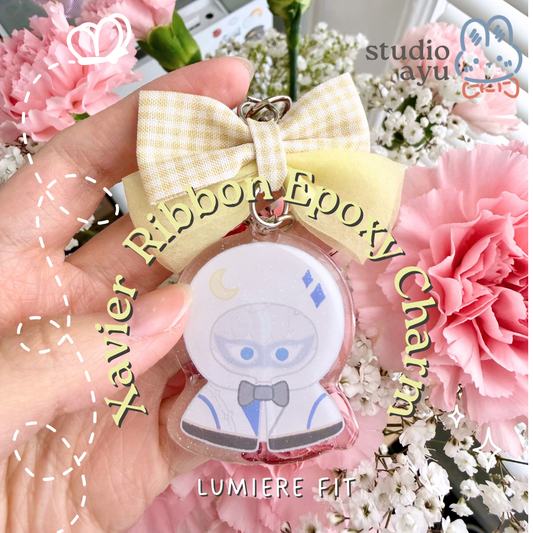 Xavier Ribbon Epoxy Charm - Lumiere Fit