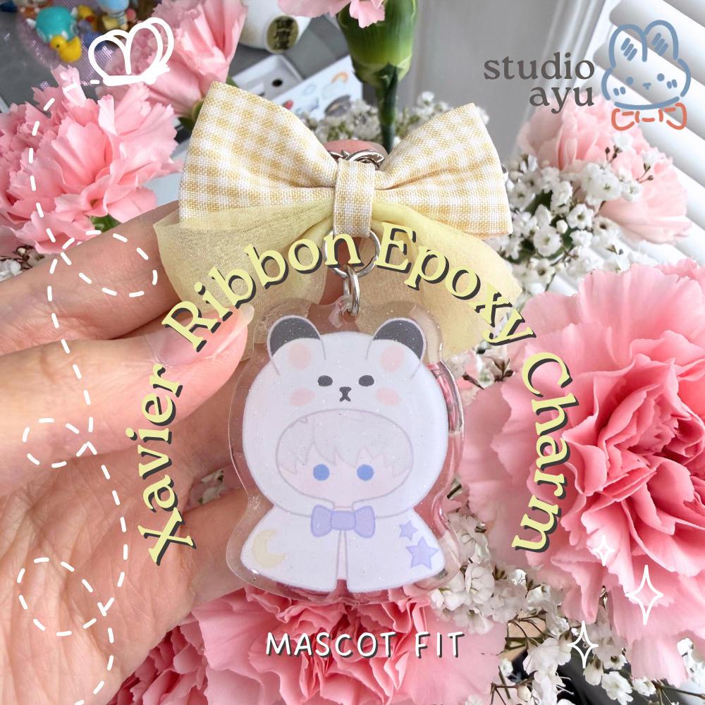 Xavier Ribbon Epoxy Charm - Mascot Fit