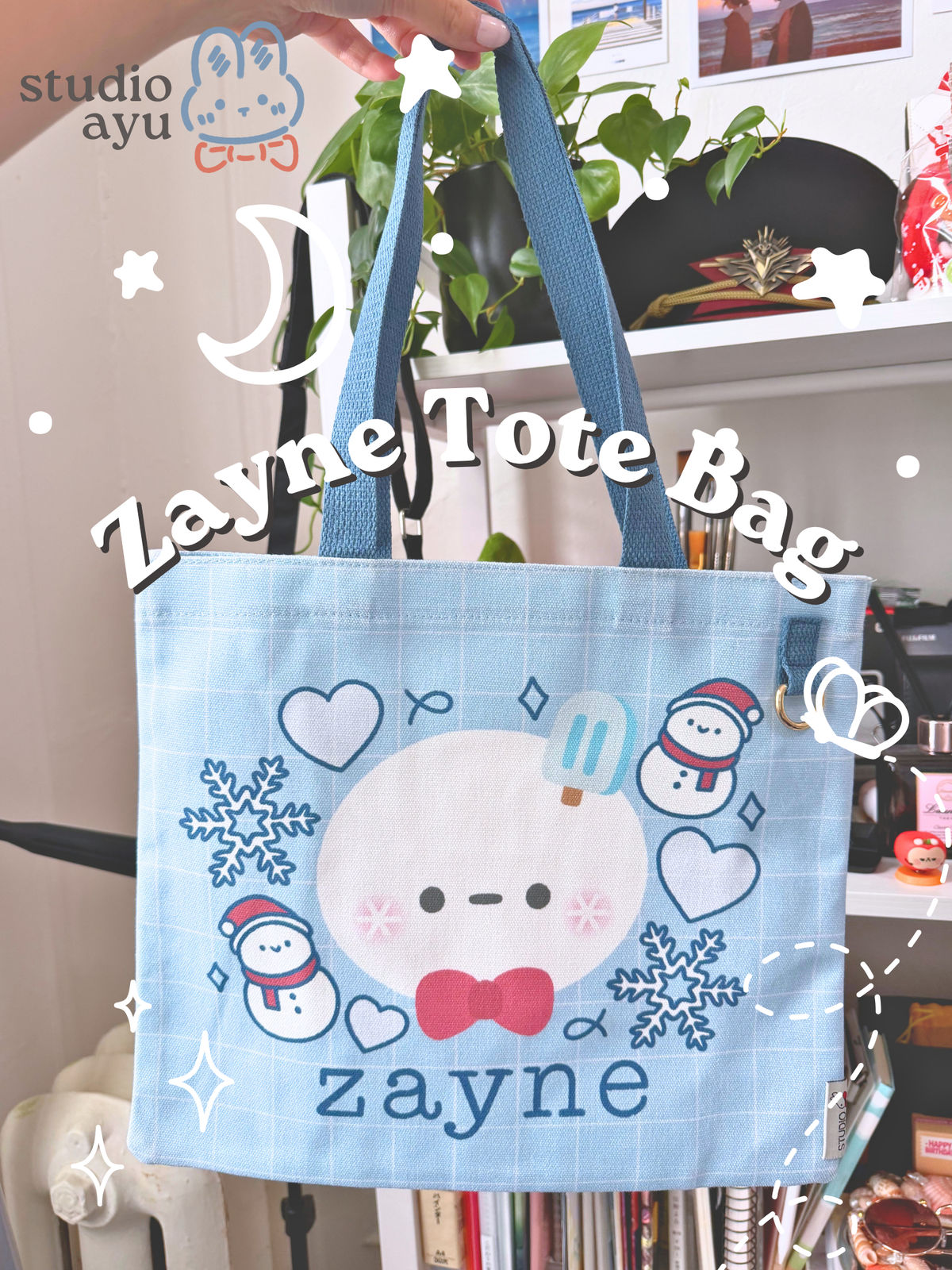 Zayne Mascot Tote Bag