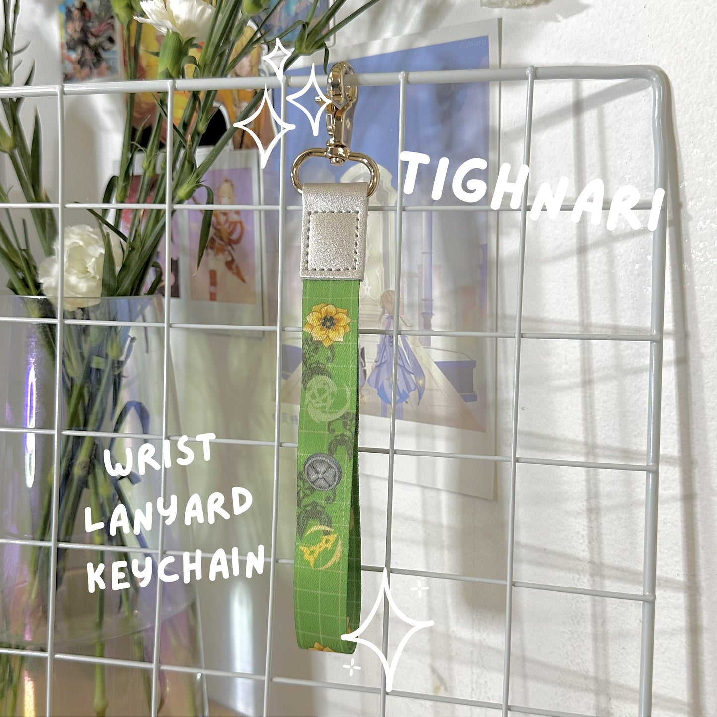 Tighnari Wrist Lanyard Keychain
