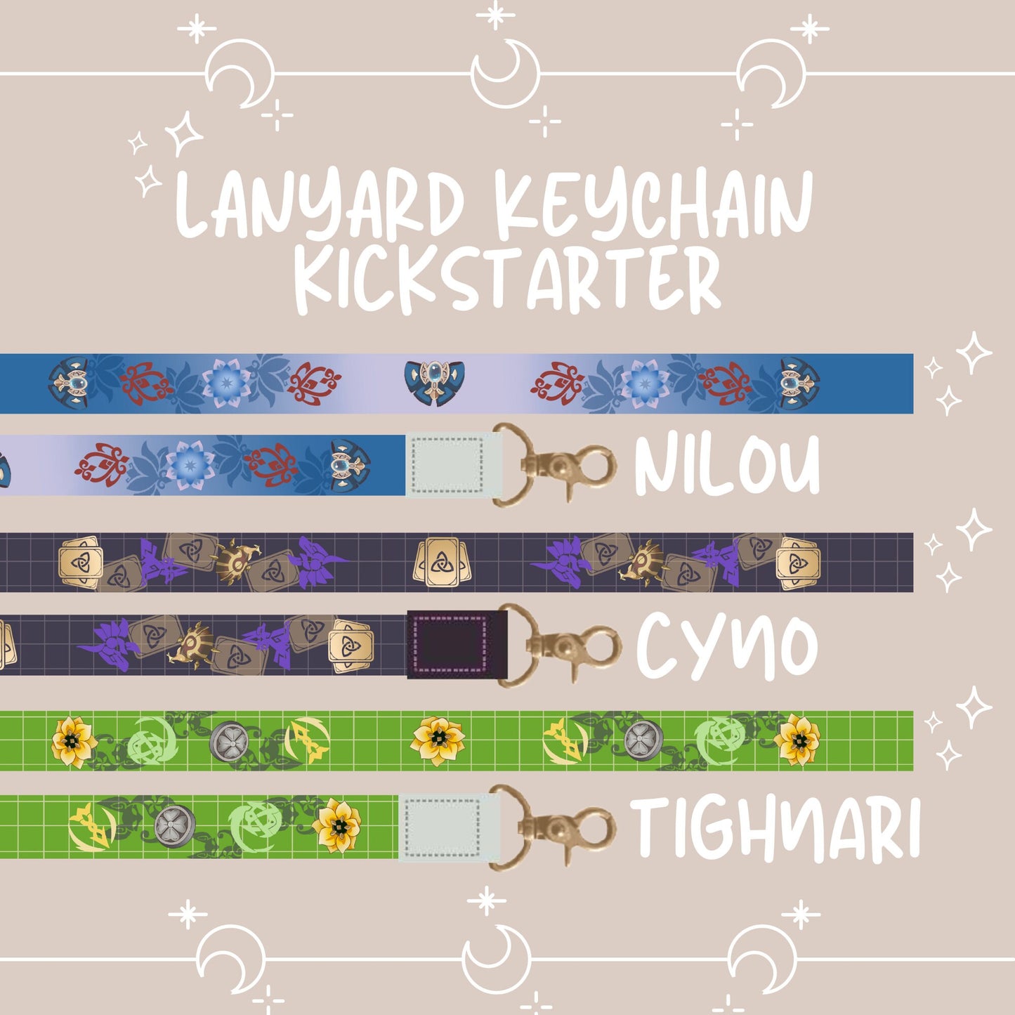 Alhaitham Wrist Lanyard Keychain
