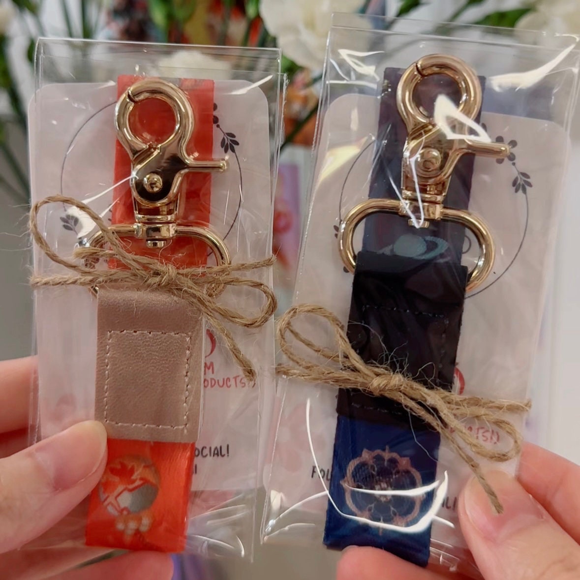 Arlecchino Wrist Lanyard Keychain