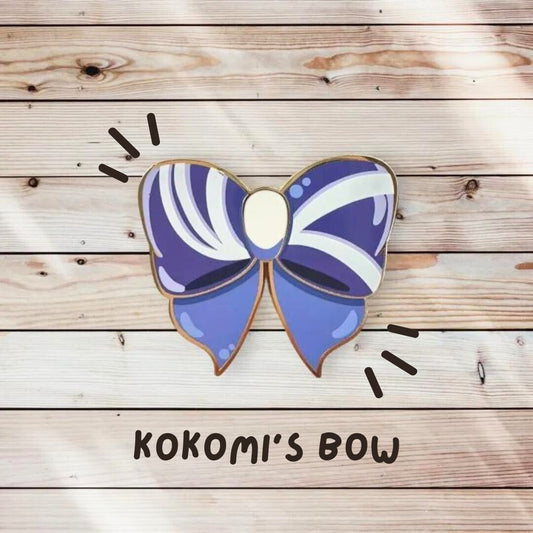 Kokomi Bow Enamel Pin