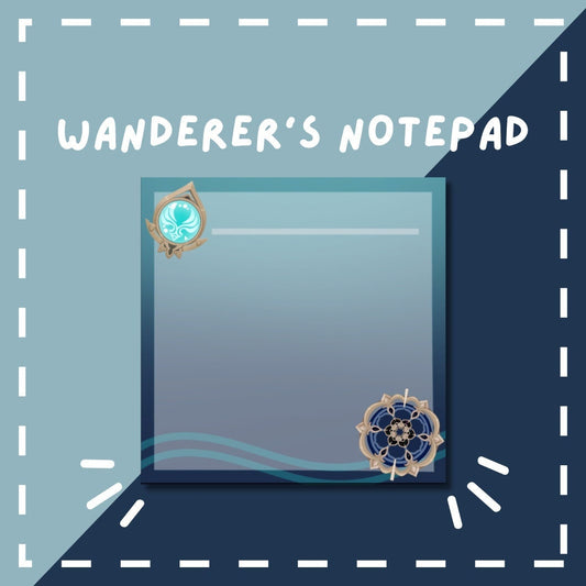Wanderer Scaramouche Notepad
