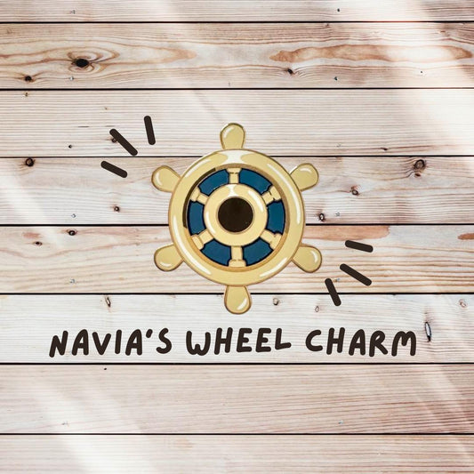 Navia Wheel Enamel Pin