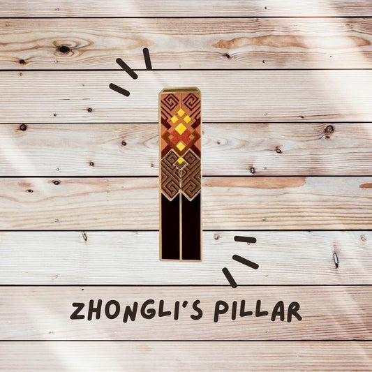 Zhongli Pillar Enamel Pin