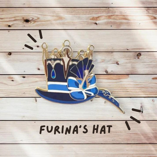 Furina Hat Enamel Pin