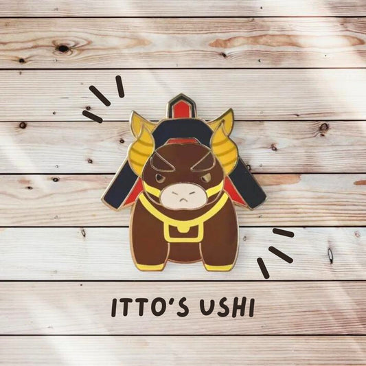 Itto Ushi Enamel Pin