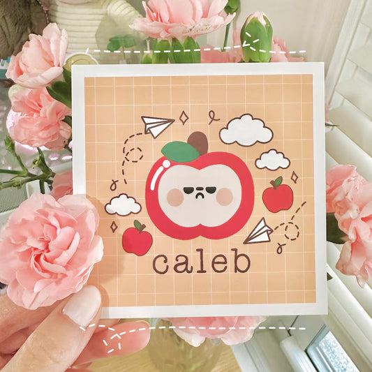 Caleb Mascot Print