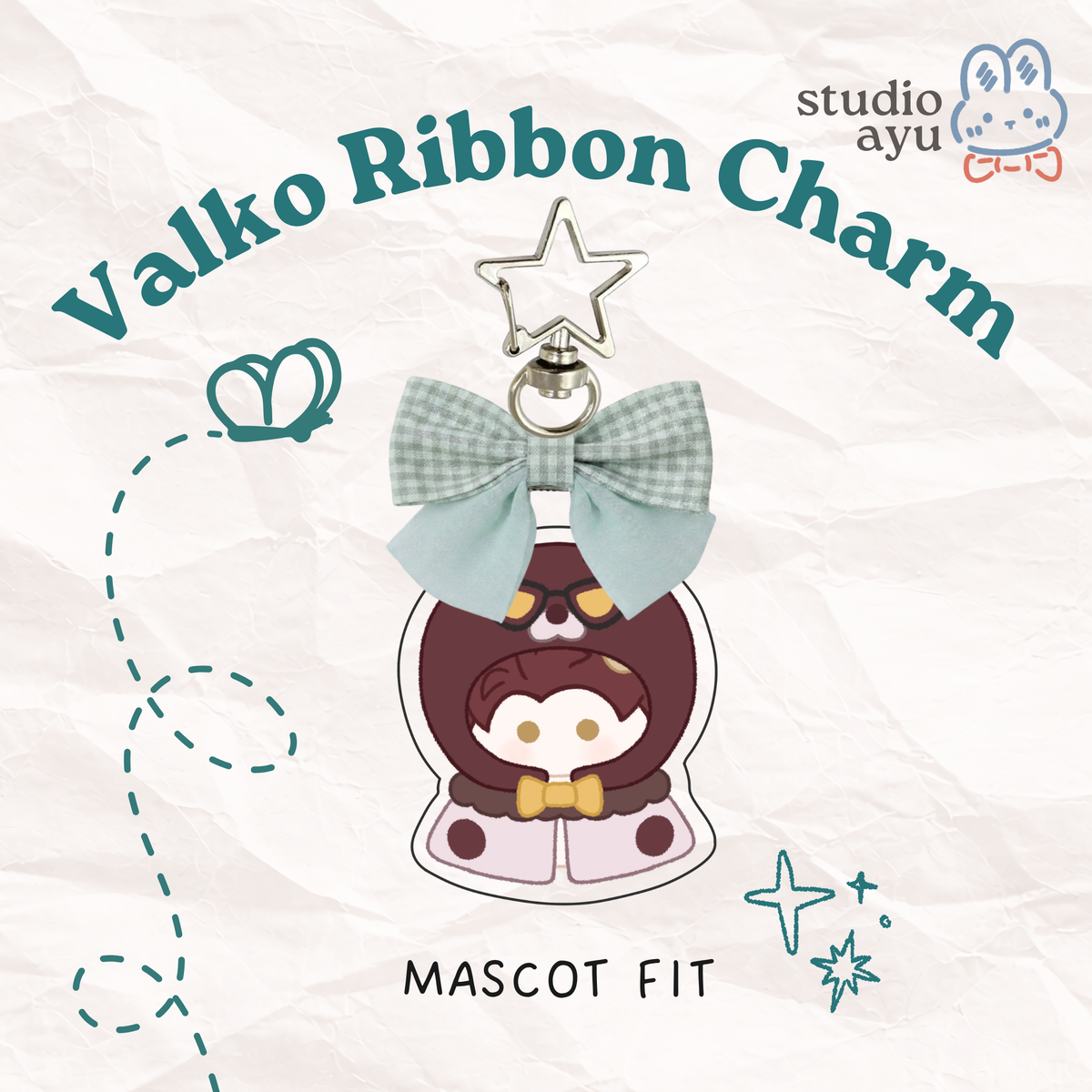 Valko Ribbon Epoxy Charms - PREORDER