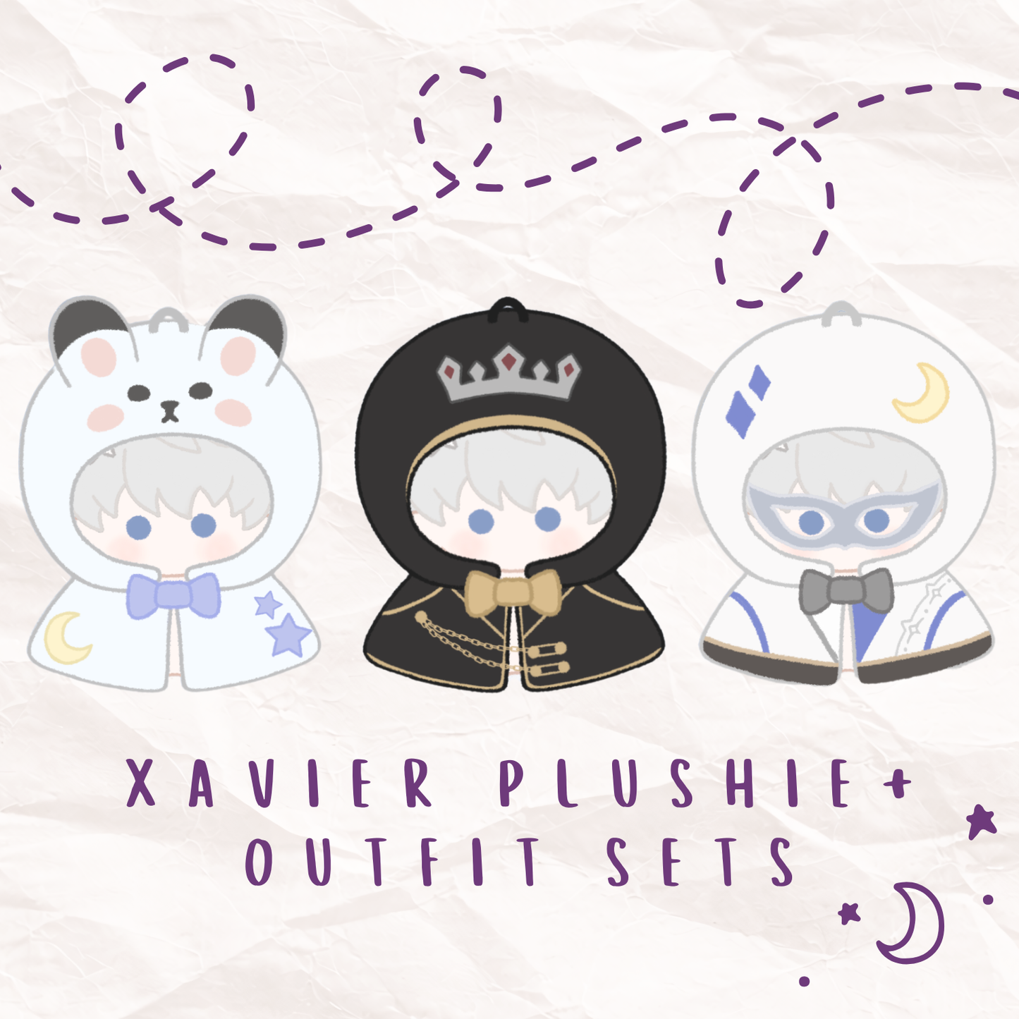Xavier Chibi Plushie & Outfit Set- PREORDER