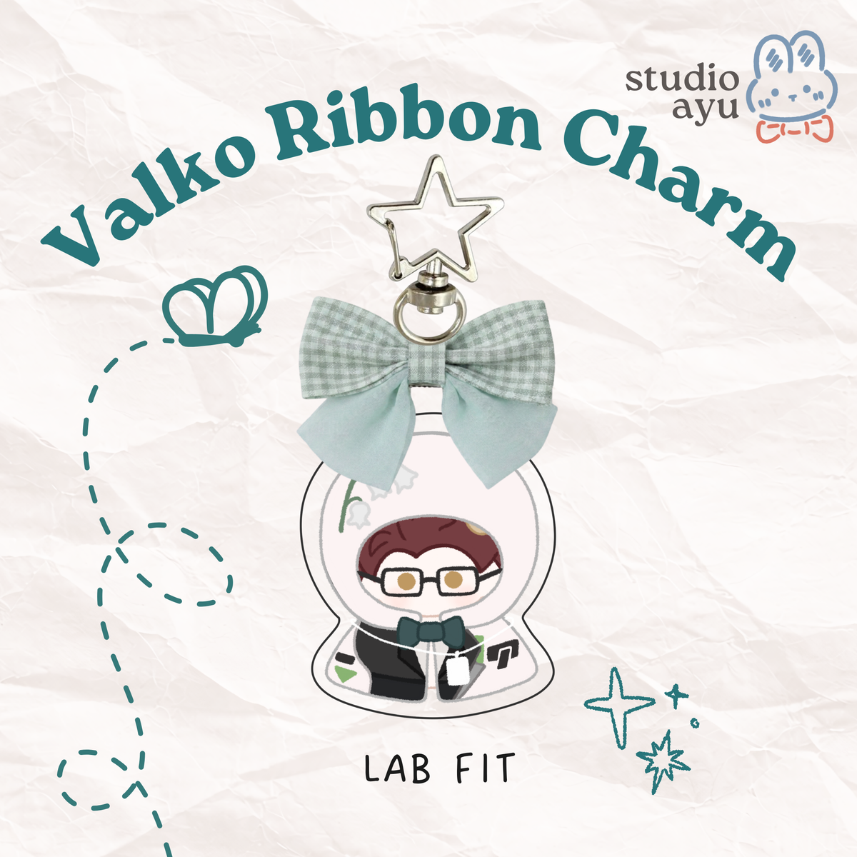 Valko Ribbon Epoxy Charms - PREORDER