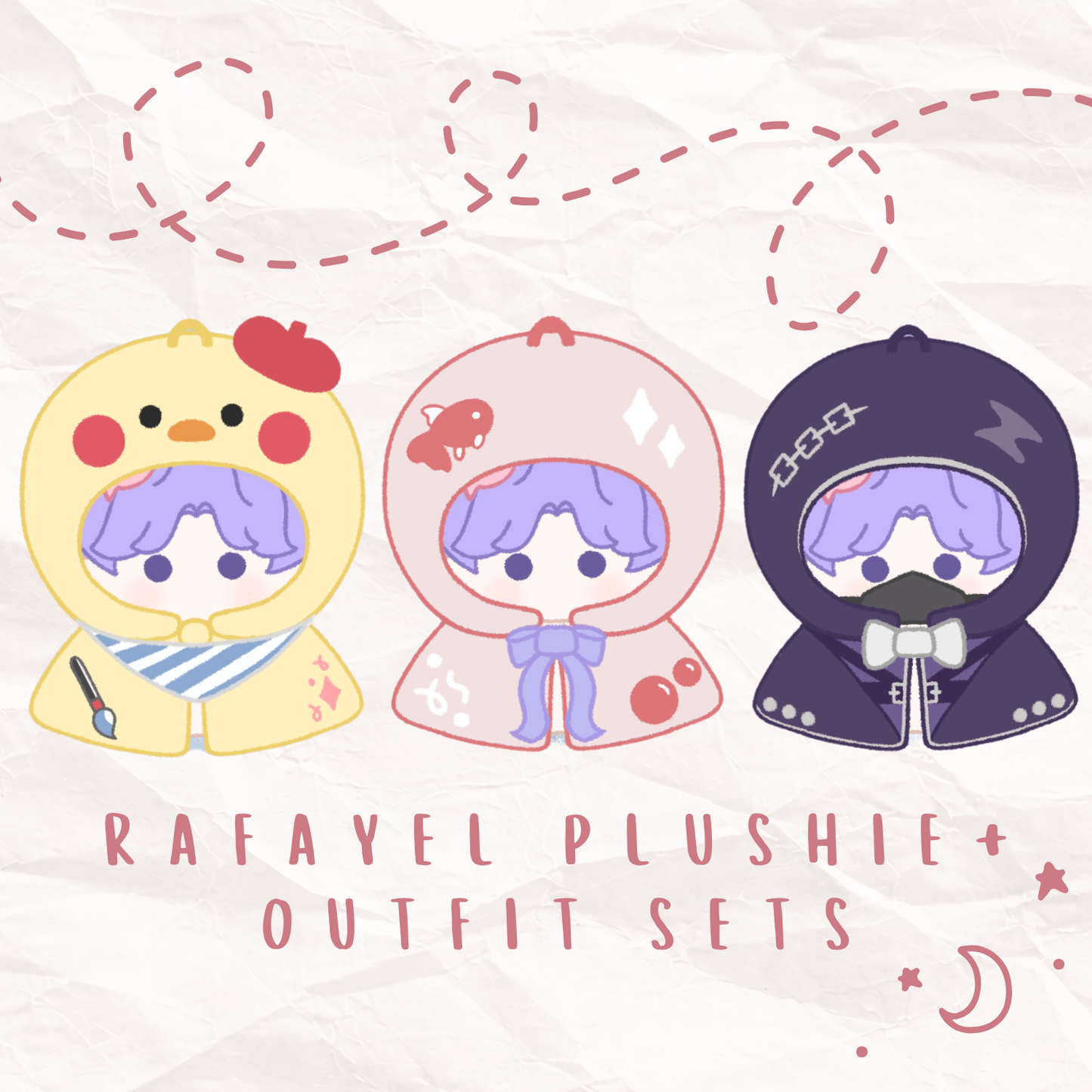 Rafayel Chibi Plushie & Outfit Set- PREORDER