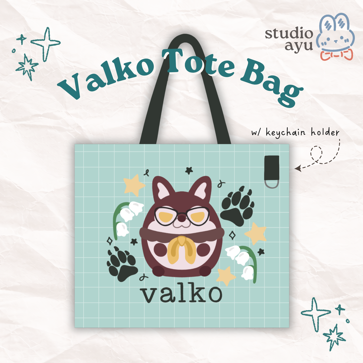 Valko Mascot Tote Bag - Preorder