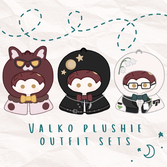 Valko Chibi Plushie & Outfit Set - PREORDER