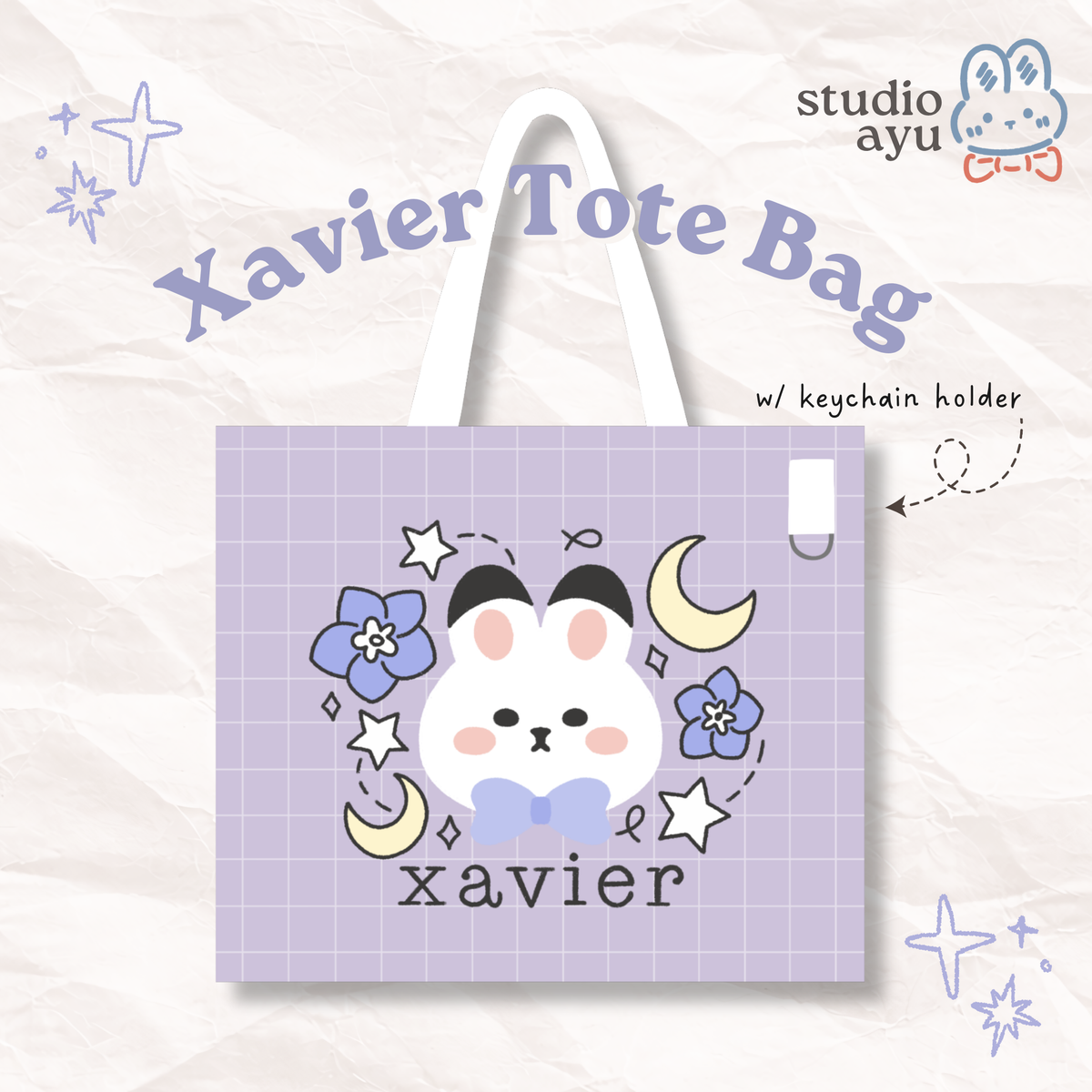 Xavier Mascot Tote Bag