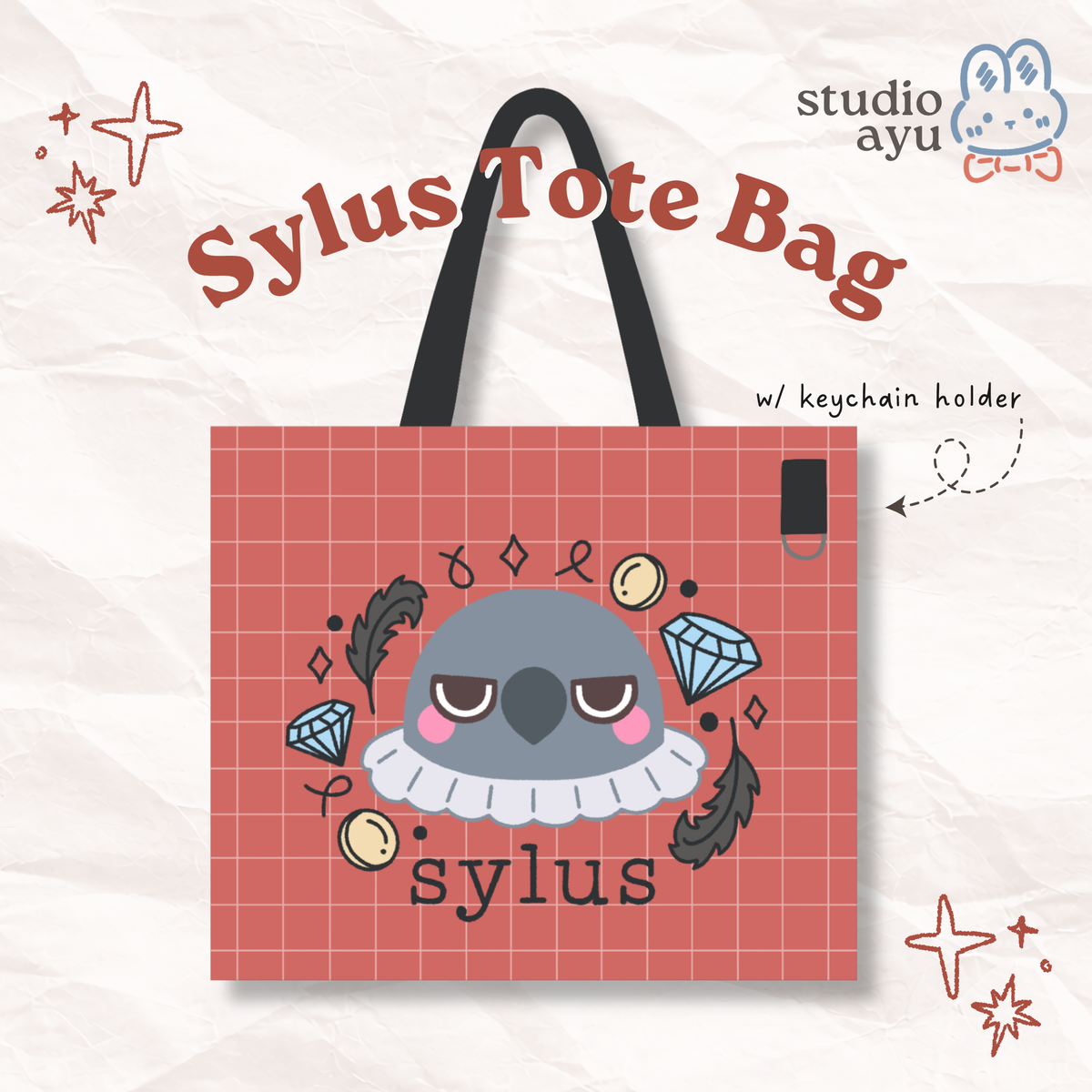 Sylus Mascot Tote Bag